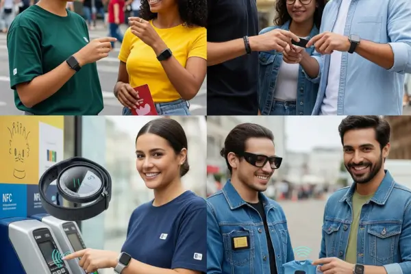 Tecnologias de Pagamento por Aproximação em Dispositivos Vestíveis, Wearables, Roupas Inteligentes, Óculos e Anéis Inteligentes no Brasil